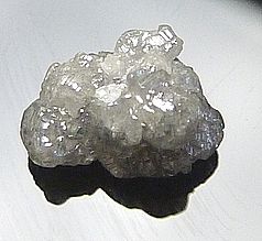 1.36ｇ　金平糖ダイヤ　天然ダイヤモンド原石　産地不明