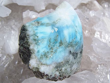 ラリマー 原石（大サイズ） ☆ 美しい青い山 ラリマー専門店 いるか石
