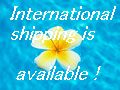 International shipping is available !